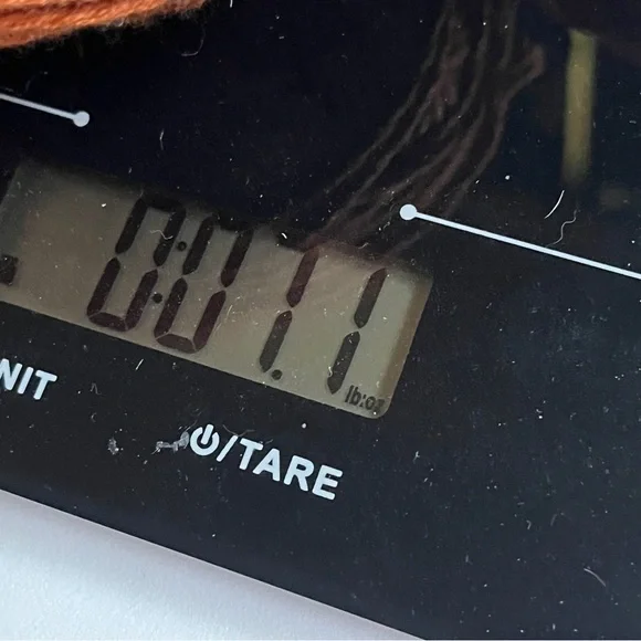 2 Large Burnt Orange Colored Yarn Balls- Prima Cotton. New. - Picture 7 of 9